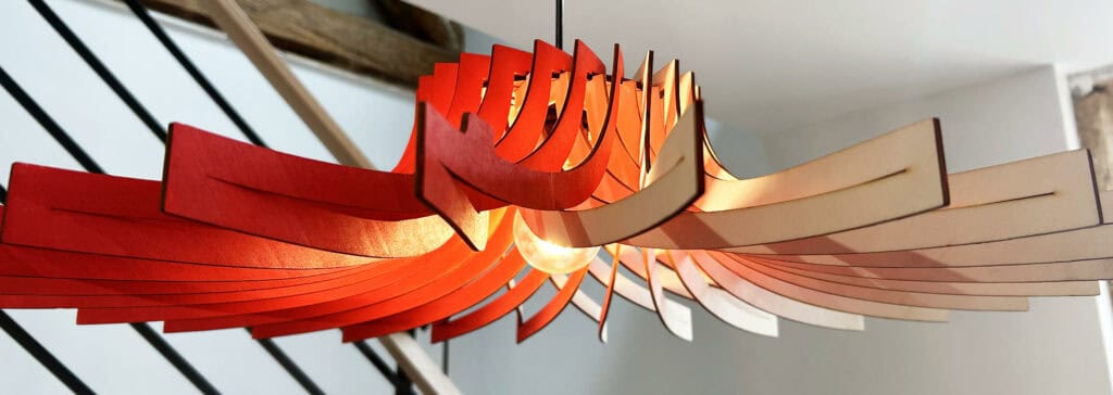 Gaston le chardon, ici personnalisé coloré rouge